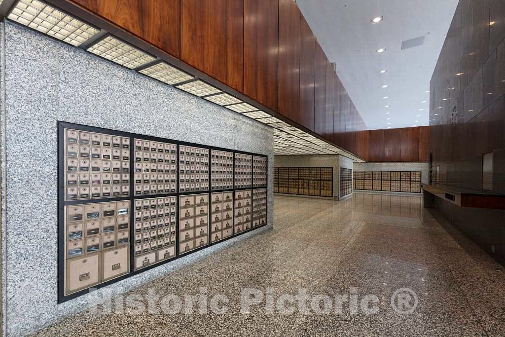 Photo - Mailboxes. Chicago Federal Center, Chicago, Illinois- Fine Art Photo Reporduction
