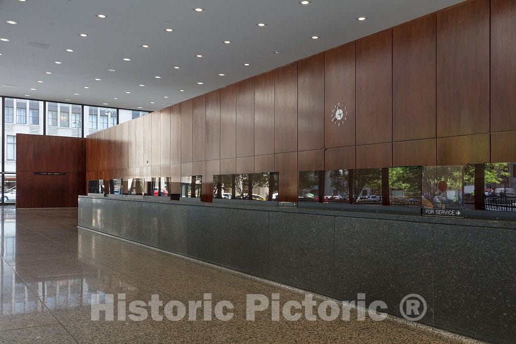 Photo- Lobby. Chicago Federal Center, Chicago, Illinois 1 Fine Art Photo Reproduction