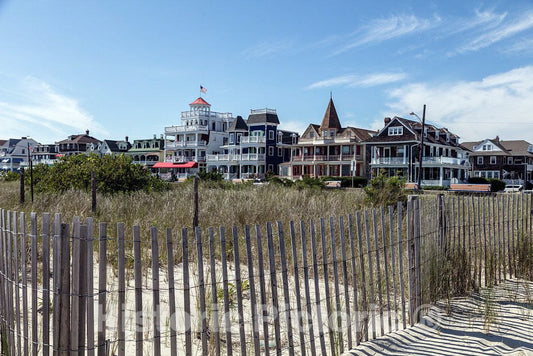 Photo - Victorian Homes on The Jersey Shore in Cape May, New Jersey- Fine Art Photo Reporduction