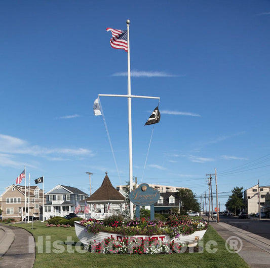 Photo - City entrance in Longport, New Jersey- Fine Art Photo Reporduction