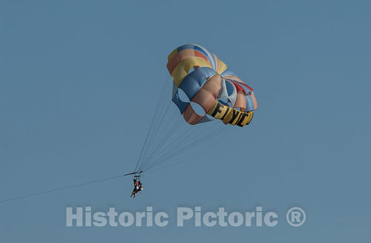 Photo - Parasailing in Ocean City, New Jersey- Fine Art Photo Reporduction