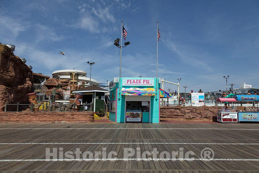 Photo - The boardwalk in Ocean City, New Jersey- Fine Art Photo Reporduction