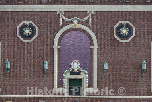 Photo - Exterior Details of The Historic Paramount Theatre Built in 1927 in Asbury Park, New Jersey- Fine Art Photo Reporduction