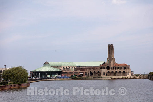 Photo - The Carousel House and Historic steam Power Plant in Asbury Park, New Jersey- Fine Art Photo Reporduction