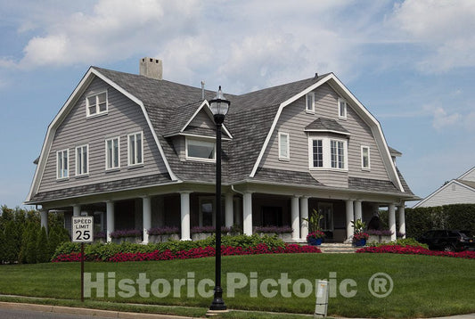 Photo- Home Along The Jersey Shore in Interlaken, New Jersey 2 Fine Art Photo Reproduction