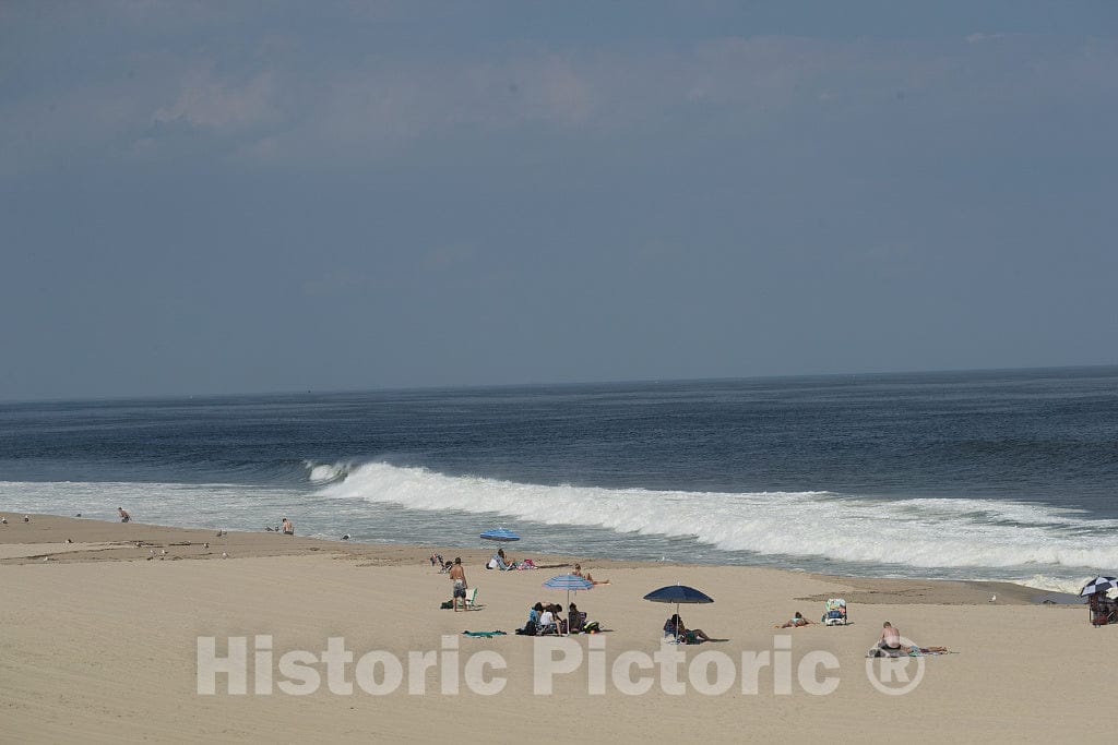 Photo - Beaches in Long Branch, New Jersey- Fine Art Photo Reporduction