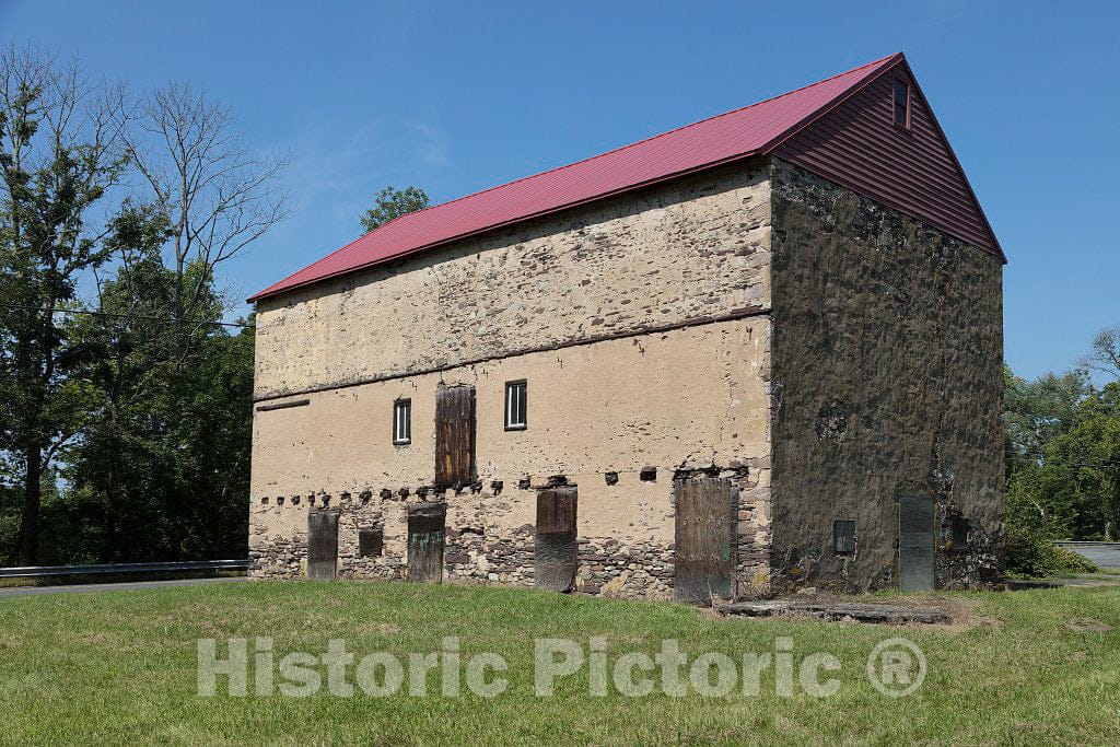 Photo - Stone barn in Titusville, New Jersey- Fine Art Photo Reporduction