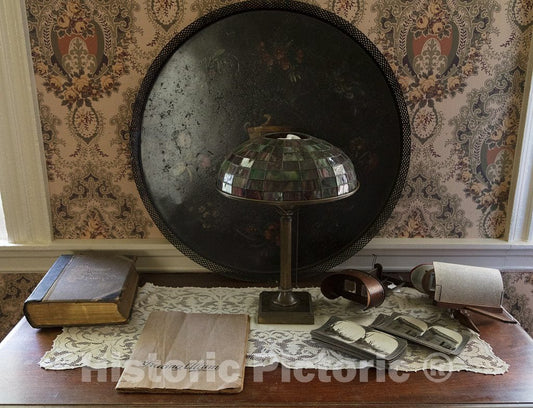 Photo- Artifacts in The Henry Phillips House at The Howell Living History Farm in Lambertville, New Jersey 1 Fine Art Photo Reproduction