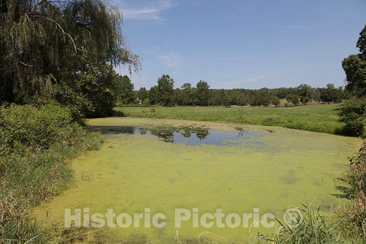 Photo - Small pond at The Howell Living History Farm in Lambertville, New Jersey- Fine Art Photo Reporduction