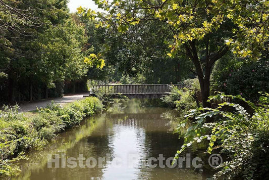Photo - The Delaware and Raritan Canel in Lambertville- Fine Art Photo Reporduction