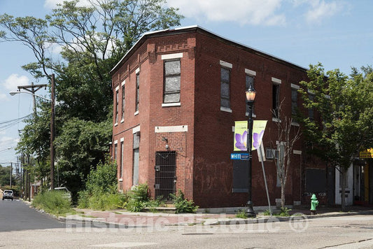 Photo- Abandoned Buildings in Camden, New Jersey 1 Fine Art Photo Reproduction
