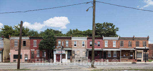 Photo- Abandoned Buildings in Camden, New Jersey 3 Fine Art Photo Reproduction