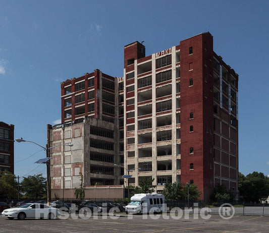 Photo - Abandoned Building in Downtown Camden, New Jersey- Fine Art Photo Reporduction