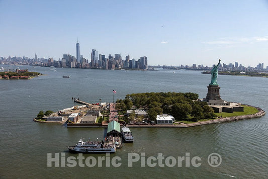 Photo- The Statue of Liberty on Liberty Island, New Jersey 2 Fine Art Photo Reproduction