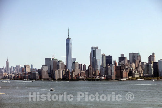 Photo - Manhattan Island as viewed from New Jersey- Fine Art Photo Reporduction