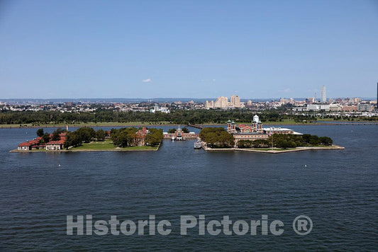 Photo- Ellis Island, in Upper New York Bay, was The Gateway for Over 12 Million Immigrants to The United States 3 Fine Art Photo Reproduction
