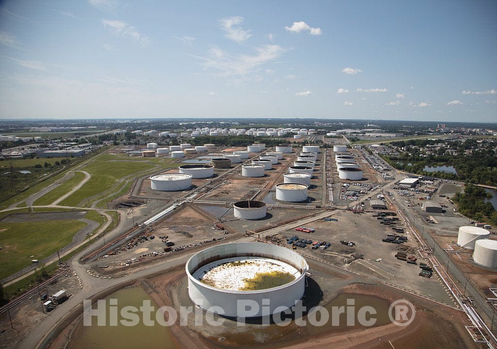 Photo- Industrial Area in Elizabeth, New Jersey 3 Fine Art Photo Reproduction