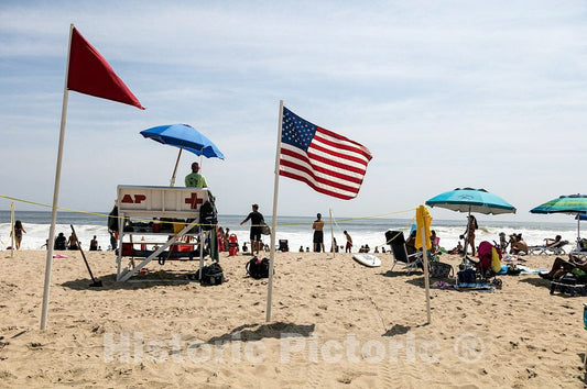 Photo - Shore Scene in Asbury Park, New Jersey- Fine Art Photo Reporduction