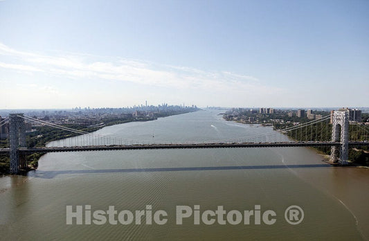 Photo- The George Washington Bridge, Known informally as The GW Bridge, The GWB, The GW, or The George 1 Fine Art Photo Reproduction