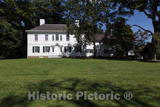 Photograph - The Ford Mansion was The site of The Hard Winter (December 1779 - May 1780) Quarters of George Washington and The Continental Army at The Morristown National Historical Park 1