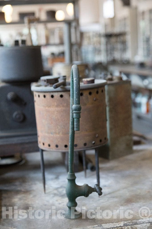 Photo- The Chemical Laboratory Where Edison's Teams Worked on Chemicals That were Used in Batteries, Phonograph Records and Other Inventions 1 Fine Art Photo Reproduction
