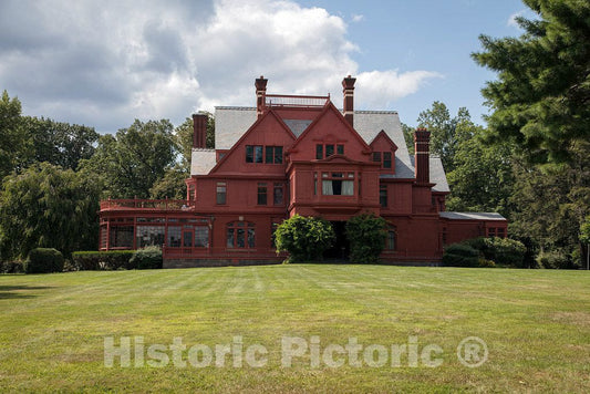 Photo- Glenmont, the estate of Thomas and Mina Edison. Thomas Edison purchased this grand estate for his new bride, Mina Miller Edison, in 1886 1 Fine Art Photo Reproduction