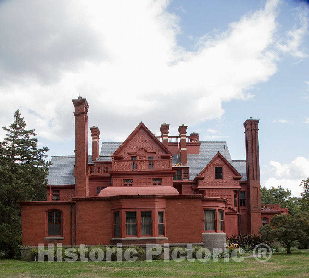 Photo- Glenmont, the estate of Thomas and Mina Edison. Thomas Edison purchased this grand estate for his new bride, Mina Miller Edison, in 1886 2 Fine Art Photo Reproduction