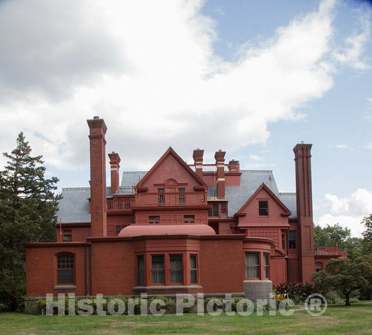 Photo- Glenmont, the estate of Thomas and Mina Edison. Thomas Edison purchased this grand estate for his new bride, Mina Miller Edison, in 1886 2 Fine Art Photo Reproduction