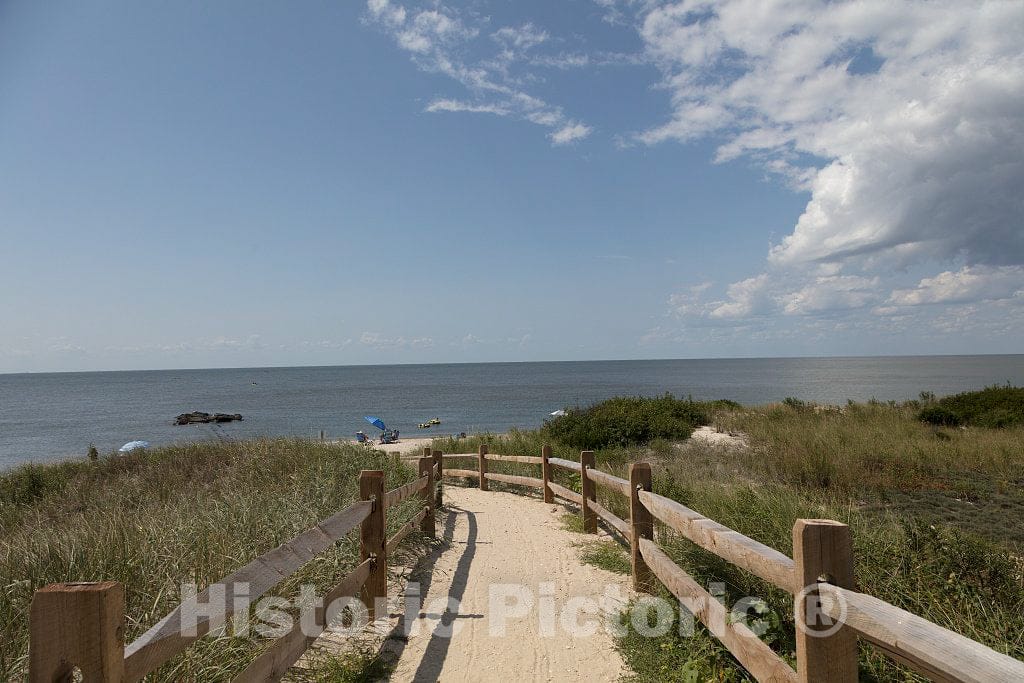 Photo- Beaches and Sand Dunes in Cape May, New Jersey 1 Fine Art Photo Reproduction