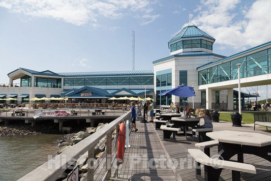Photo- The Terminal at The Cape May-Lewes Ferry in Cape May, New Jersey 1 Fine Art Photo Reproduction