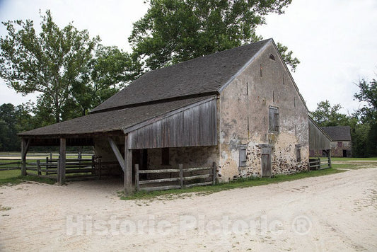 Photo - Stable in The Historic Village of Batsto in The Pine Barrens of New Jersey- Fine Art Photo Reporduction