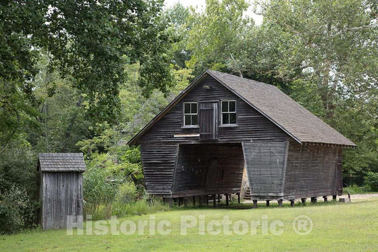 Photo - Out Building in The Historic Village of Batsto in The Pine Barrens of New Jersey- Fine Art Photo Reporduction