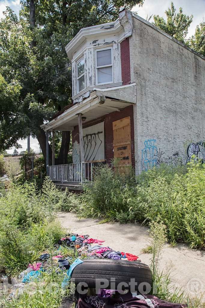Photo - Abandoned Home in Camden, New Jersey- Fine Art Photo Reporduction