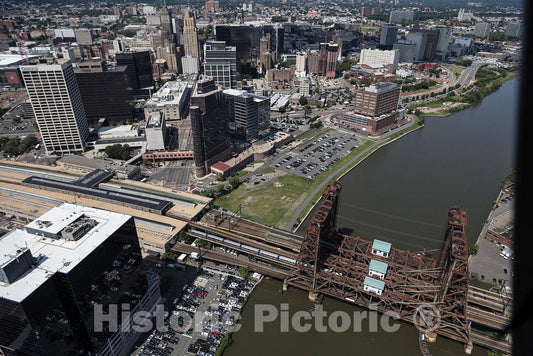 Photo - Railroad Bridge, Newark, New Jersey- Fine Art Photo Reporduction