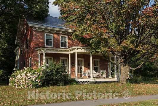 Photo- Elegant Home in Chester, Vermont 1 Fine Art Photo Reproduction