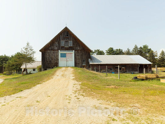 Photo- Barn Near Hopkinton, New Hampshire 2 Fine Art Photo Reproduction