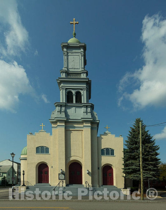 Photo - The Holy Trinity National Polish Catholic Church in Manchester, New Hampshire, a City That has boasted a Large Polish Population for More Than a Century
