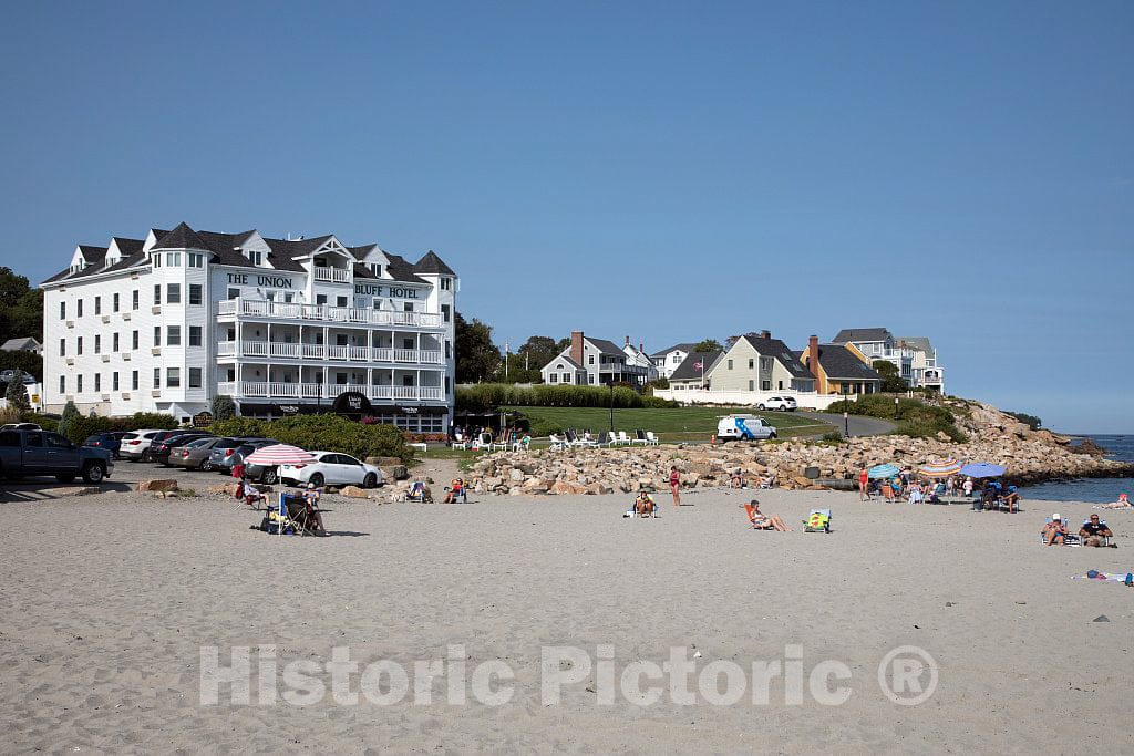 Photo - The Union Bluff Hotel in York Beach, Maine- Fine Art Photo Reporduction