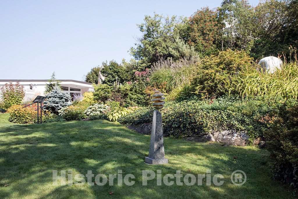 Photo- Sculpture Garden at The Ogunquit Museum of American Art in Ogunquit 2 Fine Art Photo Reproduction