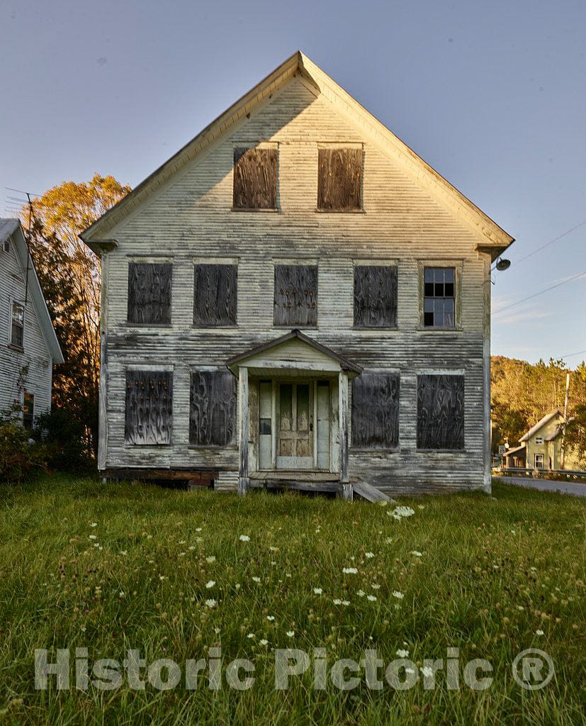 Photo - Abandoned house near Granville, Vermont- Fine Art Photo Reporduction