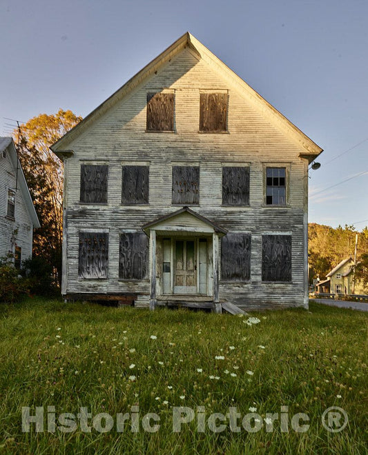 Photo - Abandoned house near Granville, Vermont- Fine Art Photo Reporduction