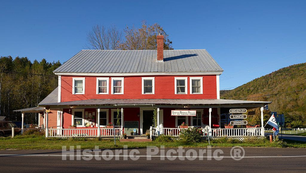 Photo - The Old Hancock Hotel in Hancock, Vermont- Fine Art Photo Reporduction