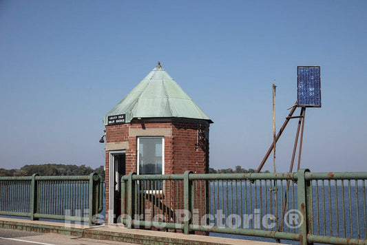 Photo - Grand Isle Draw Bridge Over Lake Champlain, Vermont- Fine Art Photo Reporduction