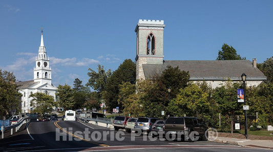 Photo - Downtown Middlebury, Vermont- Fine Art Photo Reporduction