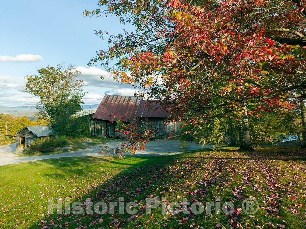 Photo - Scene Below The Trapp Family Lodge in Stowe, Vermont- Fine Art Photo Reporduction