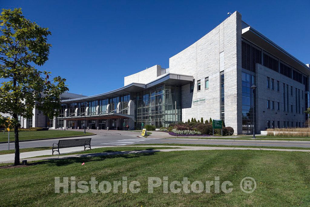 Photo - The University of Vermont Medical Center in Burlington, Vermont- Fine Art Photo Reporduction