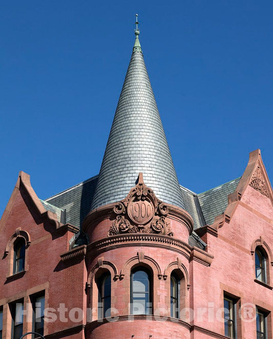 Photo- The 1900 Burlington Savings Bank Building in Burlington, Vermont 1 Fine Art Photo Reproduction