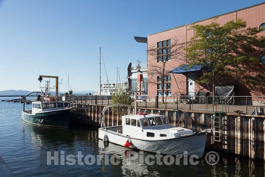 Photo- Scene at The Burlington, Vermont, Waterfront 3 Fine Art Photo Reproduction