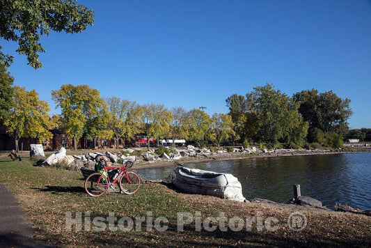 Photo- Scene at The Burlington, Vermont, Waterfront 9 Fine Art Photo Reproduction