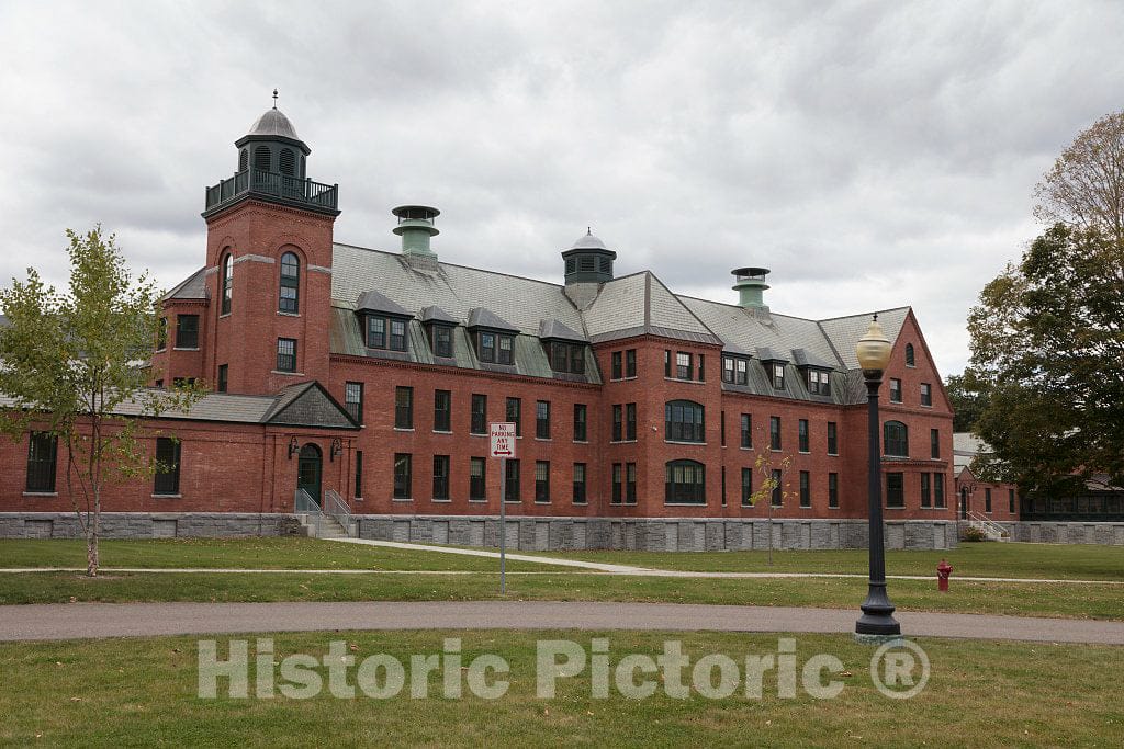 Photo- The Vermont State Hospital in Waterbury, Vermont 3 Fine Art Photo Reproduction